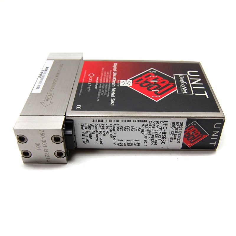 Celerity Unit UFC-8565C Mass Flow Controller MFC Valve D-Net (H2 / 5SLM) C-Seals