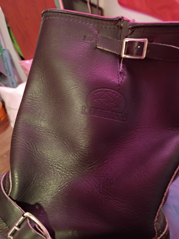 Carolina Leather Biker Boots