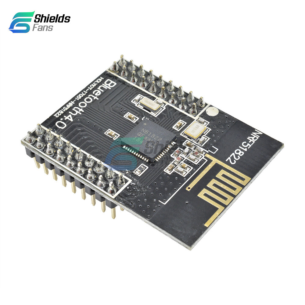 Low Power Consumption BLE4.0 Bluetooth 2.4 GHz Wireless Module NRF51822