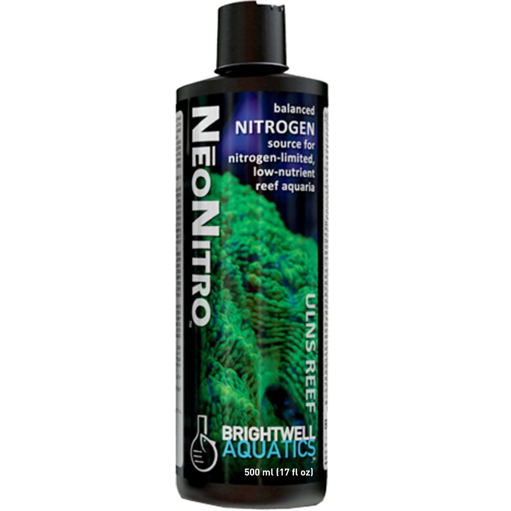 Brightwell Aquatics NeoNitro 500mL Balanced Nitrogen Source for Reef Aquariums