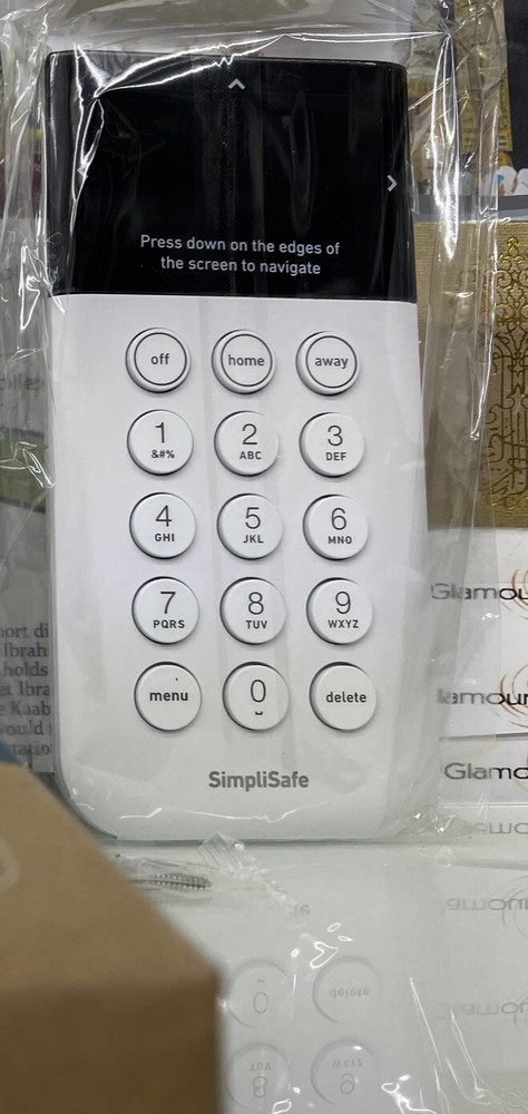 SimpliSafe Keypad KP3W Wireless Keypad White (B1)