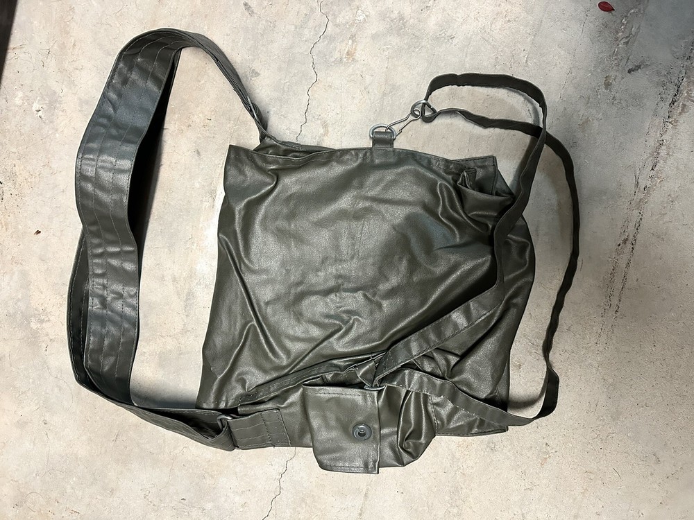 military gas mask bag