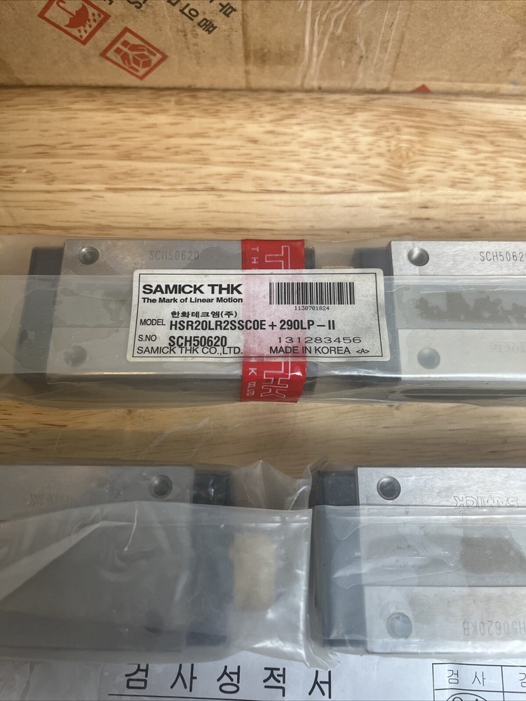 SAMICK-THK HSR20LR2SSC0E + 290LP-II LM Guide - Linear Motion - New