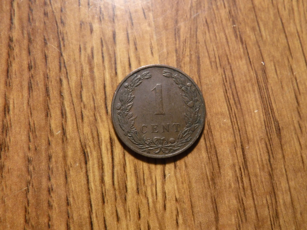 NETHERLANDS 1 CENT 1905 COIN (1148)