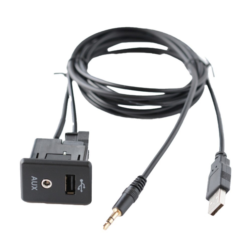 For Nissan 2013 2019 AUX Interface with USB Cable for Audio Connection