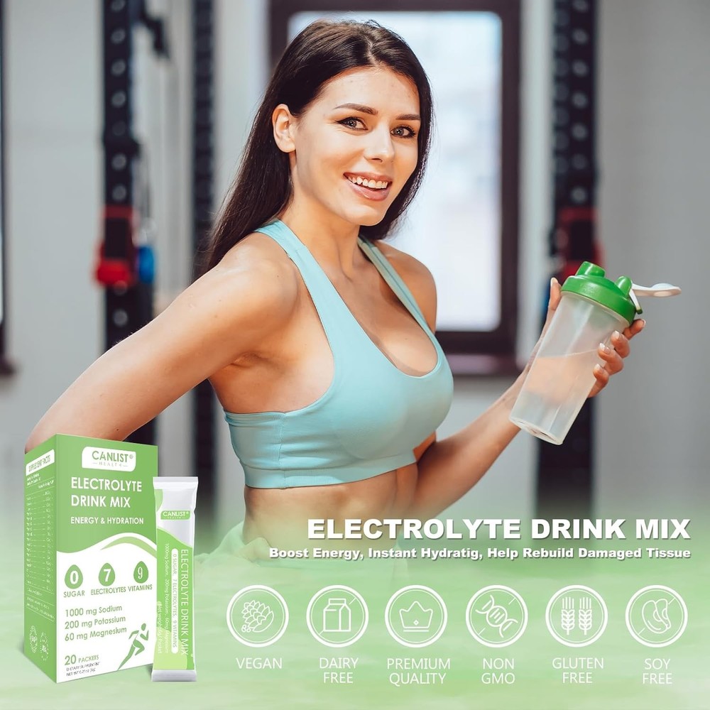 Electrolyte Powder - Sr Hydrat Drink Mix with Sodium,