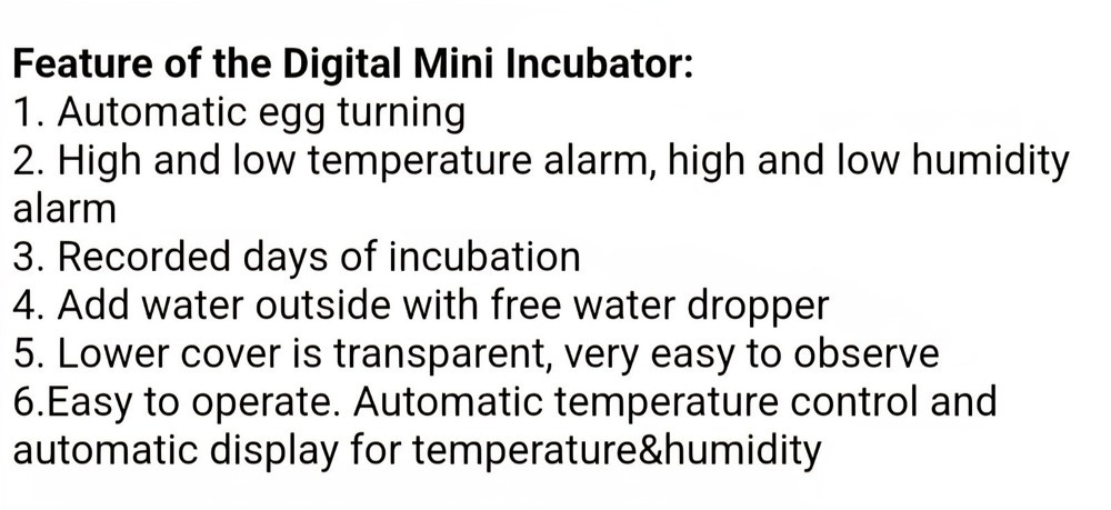 128 Eggs Incubator For Hatching Eggs With Automatic Egg Turning And Humid US