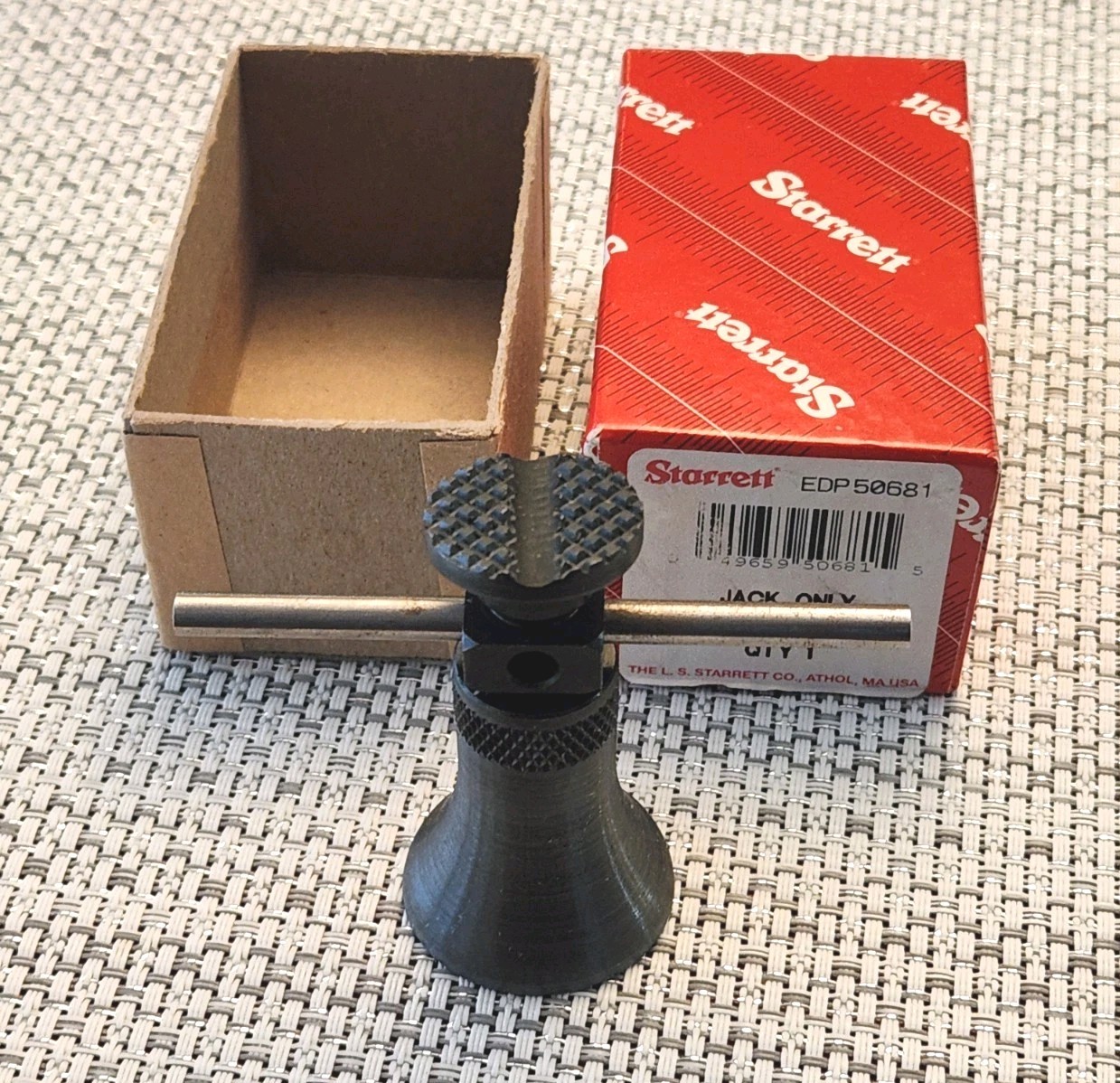 Starrett 190A Jack Only Micrometer Tools Machinist Screw Jack