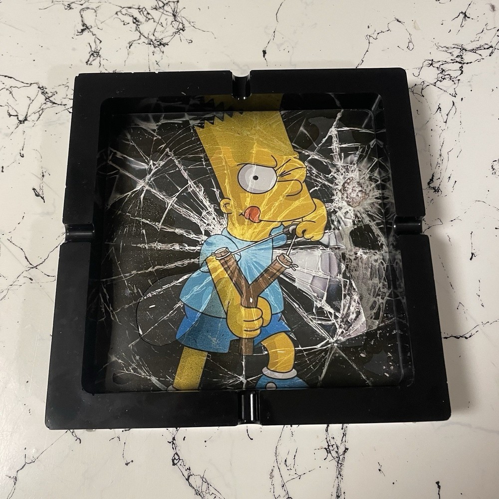 Bart Broken Glass Ashtray
