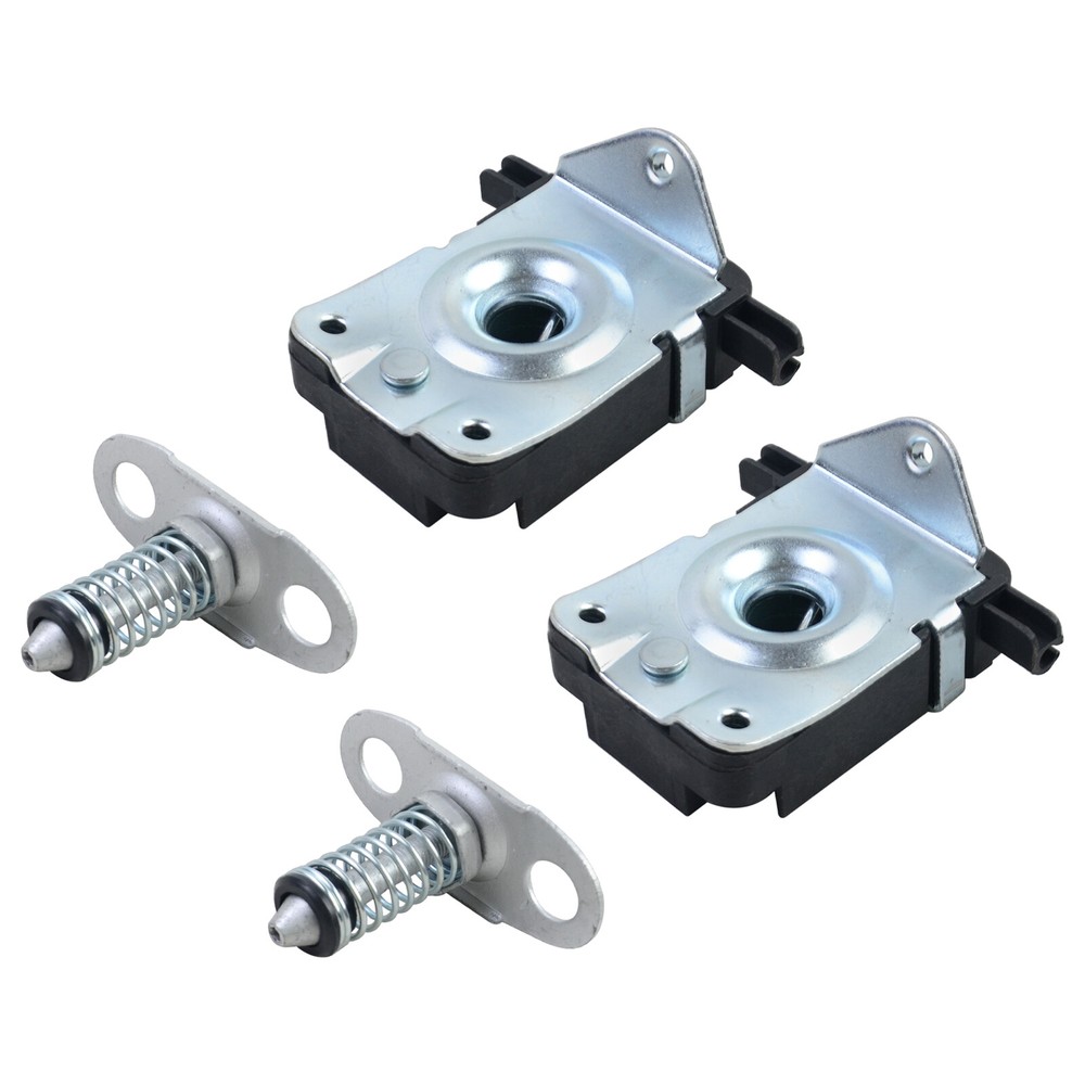 4* Catch Latch Hood Lock Lower&Upper Left&Right for 1999-06 BMW E46 E39 E52 E53