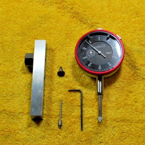 iGaging indicator for tool post mounting & easy lathe setup or checking runout