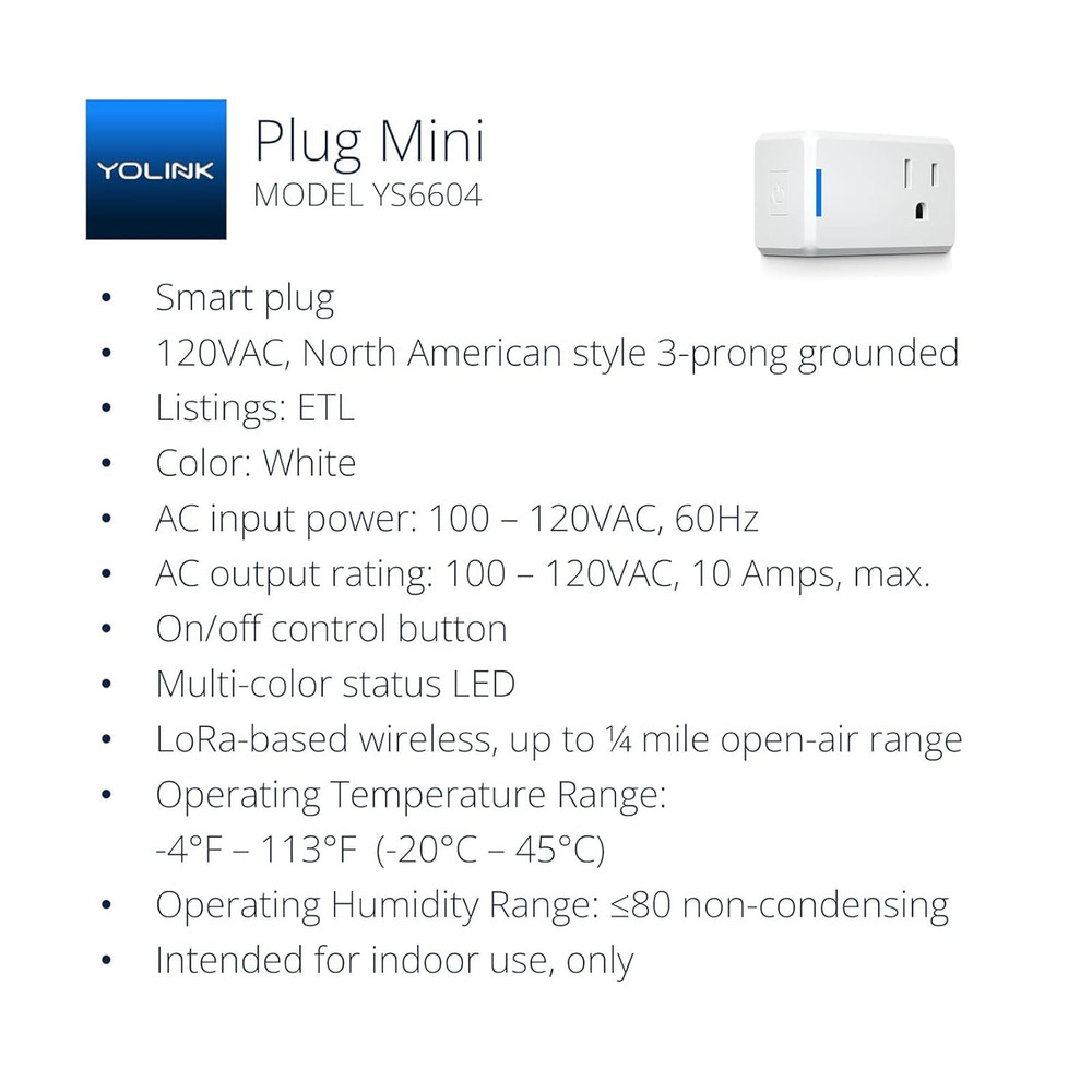 Plug Mini, 2-Pack, Ultra-Compact Smart Outlet with Over-Temperature Protection &