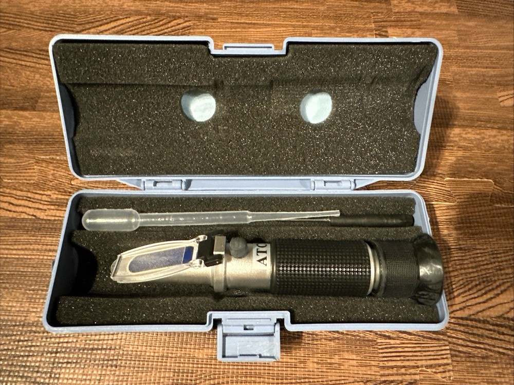 Handheld ATC Refractometer Freezing Point Meter For Homebrew etc USA