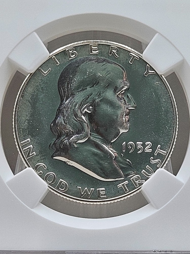 1952 Franklin Half Dollar Proof NGC PF 65