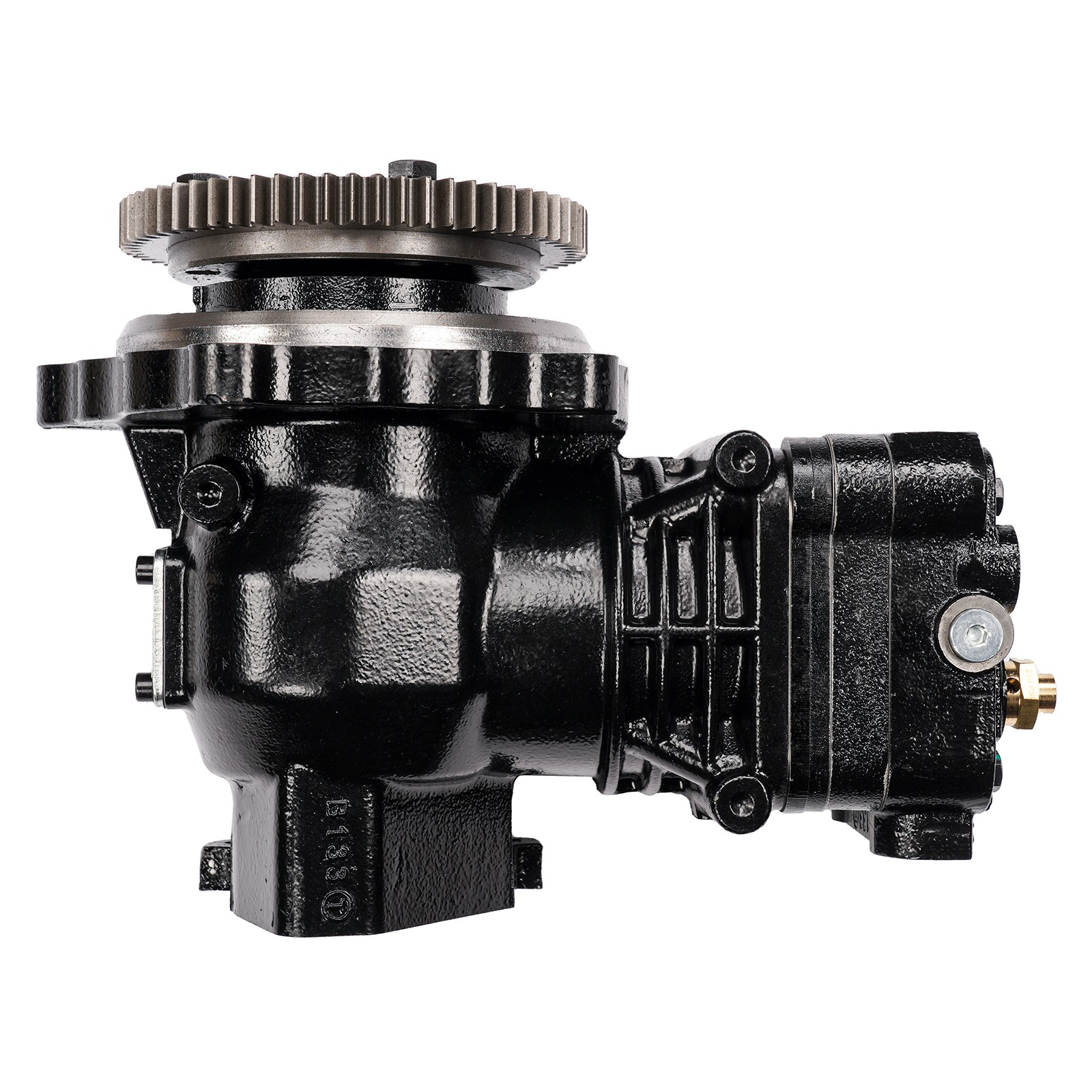 Air Brake Compressor For Detroit Series 60 14L R23535534, HDX 5018485X, 5016614