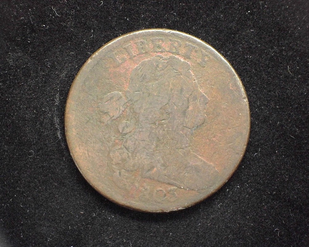 HS&C: 1803 Large Cent Draped Bust Cent G - US Coin