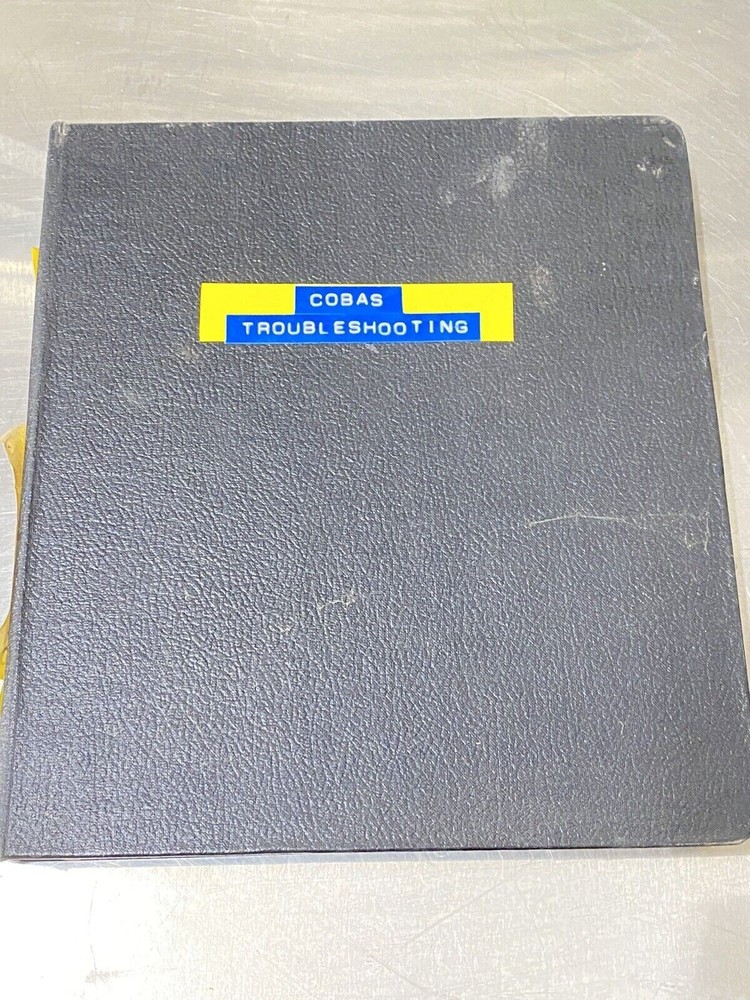 Roche Cobas-bio Troubleshooting Guide - Users Guide / Instruction Manual