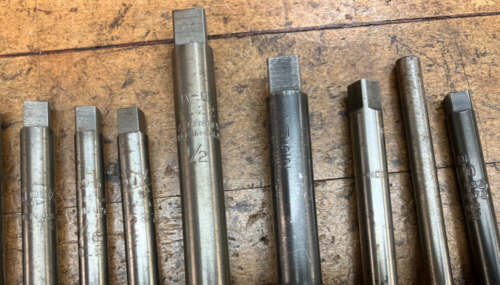 13 Assorted Type Reamers Older USA