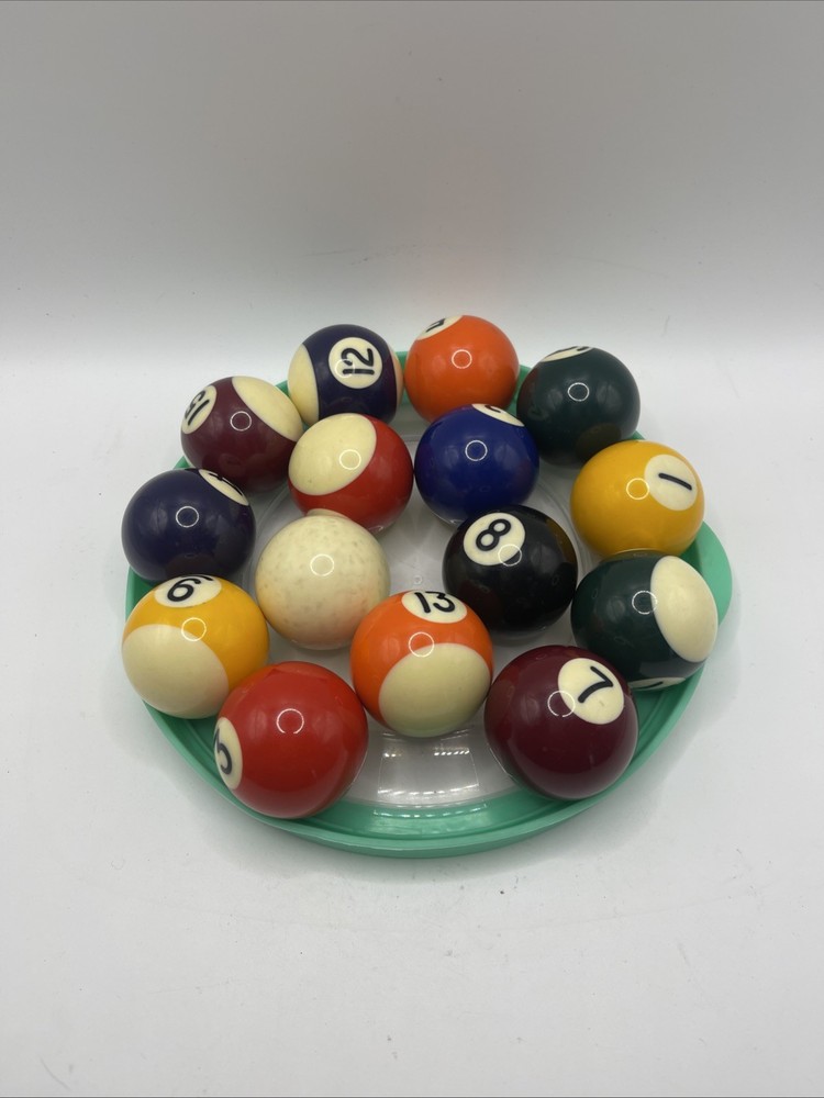 15 Mini 1.5" Billiard Ball Complete Set