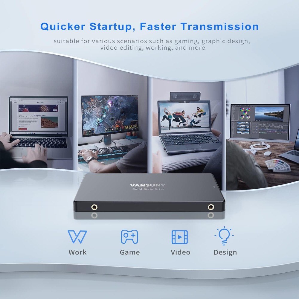 Reliable 128GB SATA III Solid State Drive - Smooth Upgrade for All Systems