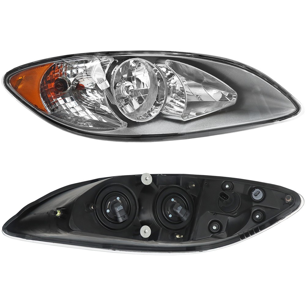 Chrome Headlights Assembly Fits 2008-2016 ProStar Left Driver Side