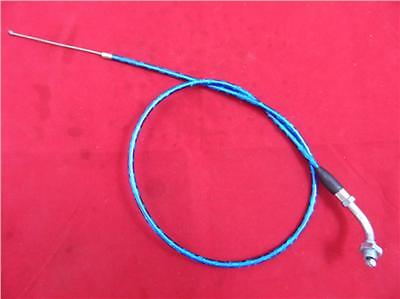 Pit Bike Blue Angled Throttle Cable Accelerator Cable, Rev Cable For Throttle