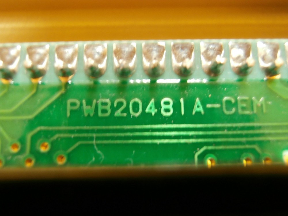 Optrex 20481A-CEM LCD Screen PCB Generator Display Panel ETO 2580190-H Used