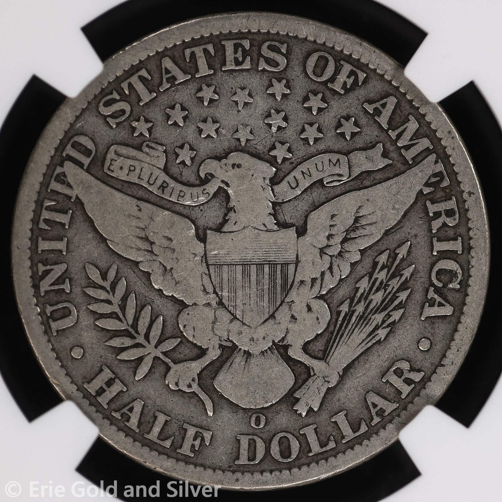 1908-O 50C Barber Half Dollar NGC VG 10