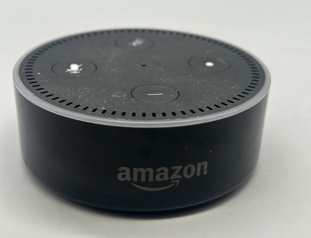 Amazon Echo Dot Black (2nd Gen) Smart Speaker ONLY RS03QR - Tested