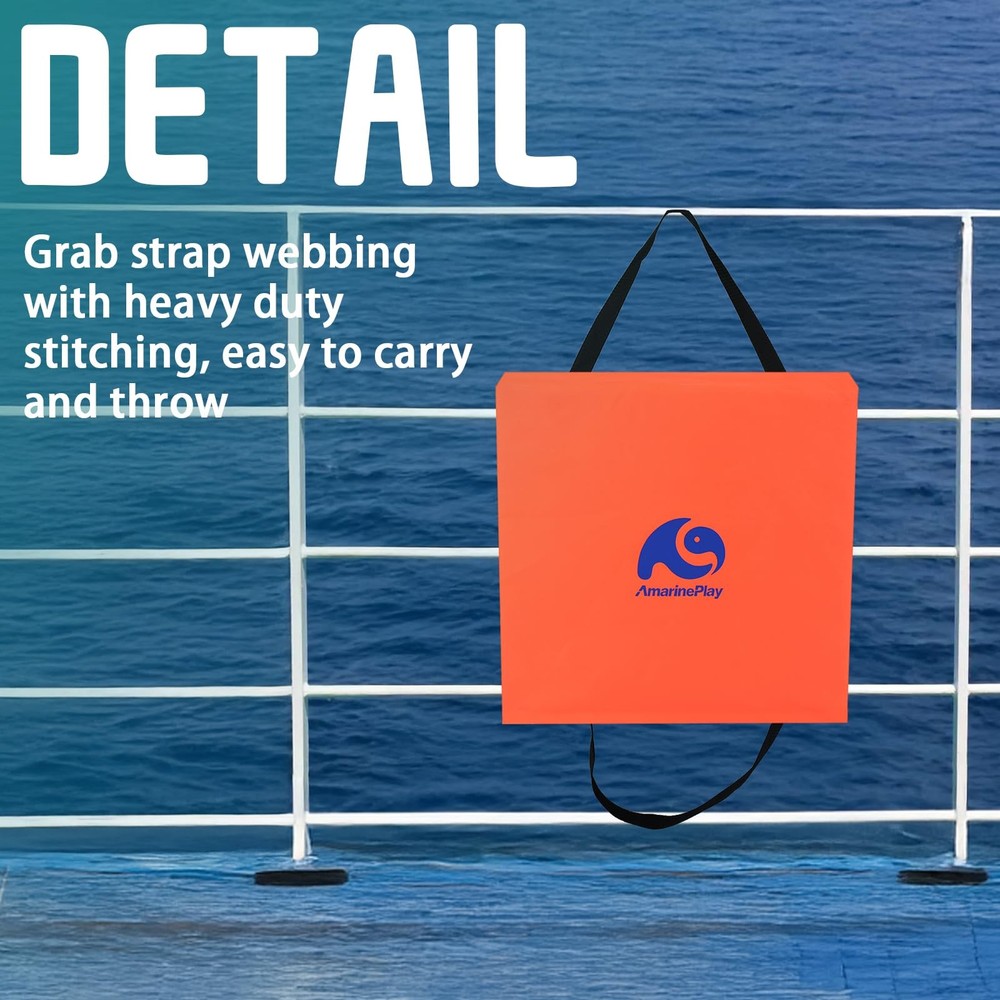Throwable Flotation Cushion,Foam Flotation Throwable Device,USCG Approved Typ...