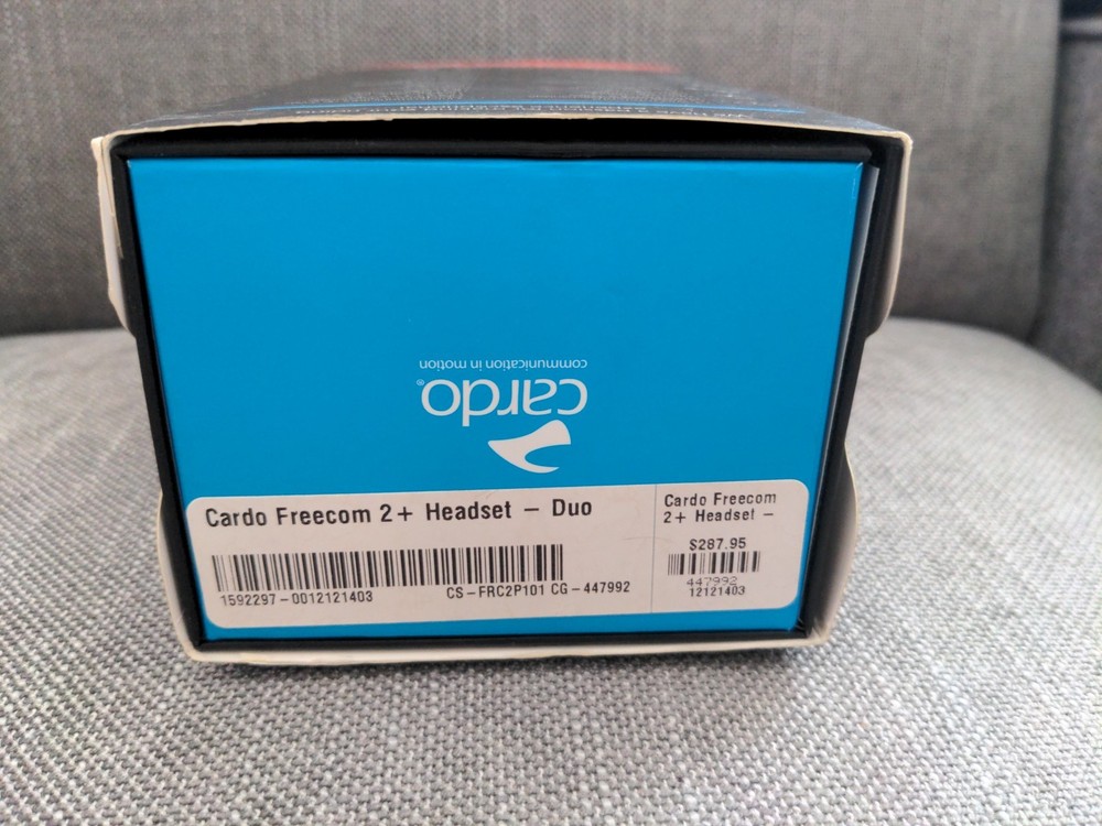 Cardo Freecom-2 Duo Bluetooth Communication System OPEN BOX!