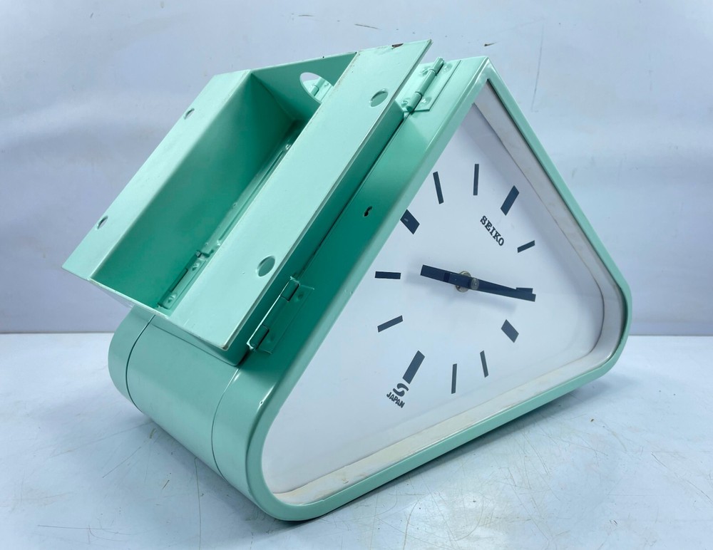MC-018 Seikosha MC-271 Both Dialer Clock Vintage Triangular Secondary SlaveClock