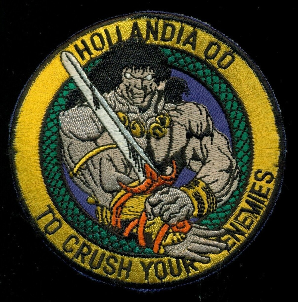 USAF Hollandia 2000 80th Fighter Squadron Patch SK-3