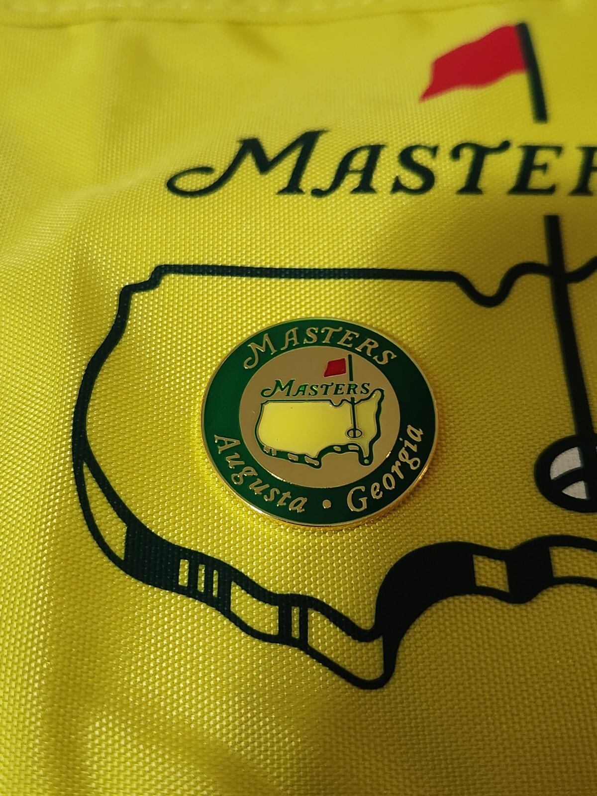Masters- Augusta National Golf Ball Marker- Jumbo Size -Highest Quality !!