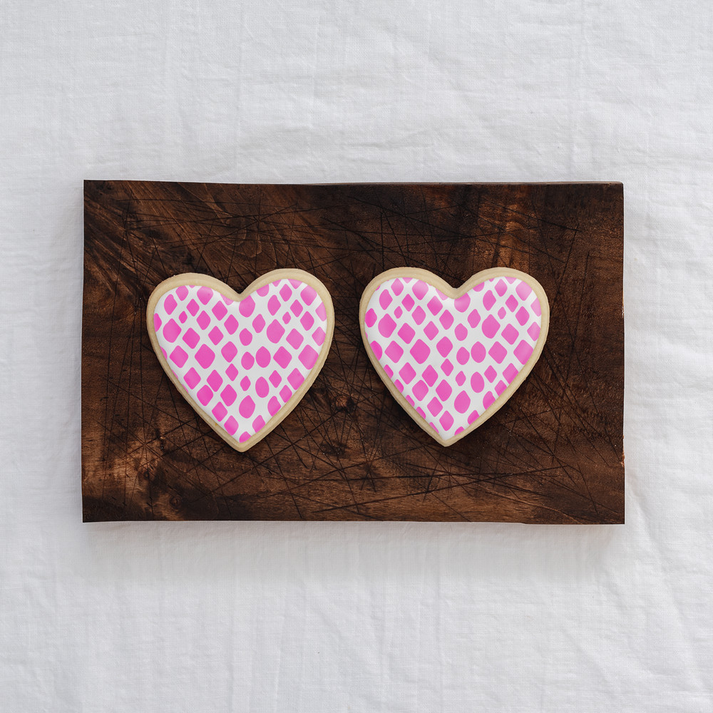 Snakeskin Cookie Stencil - Durable & Reusable Mylar Stencils