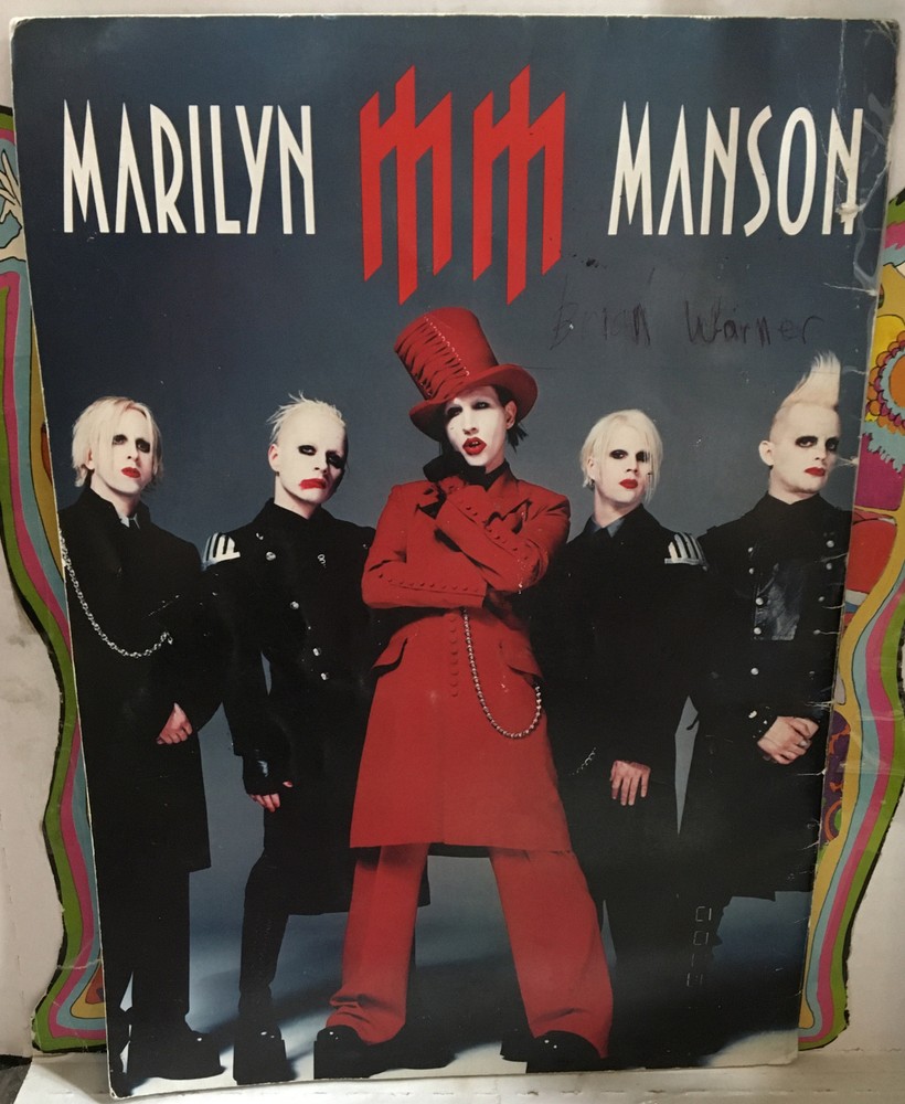 Marilyn Manson Grotesk Burlesk Tour Program