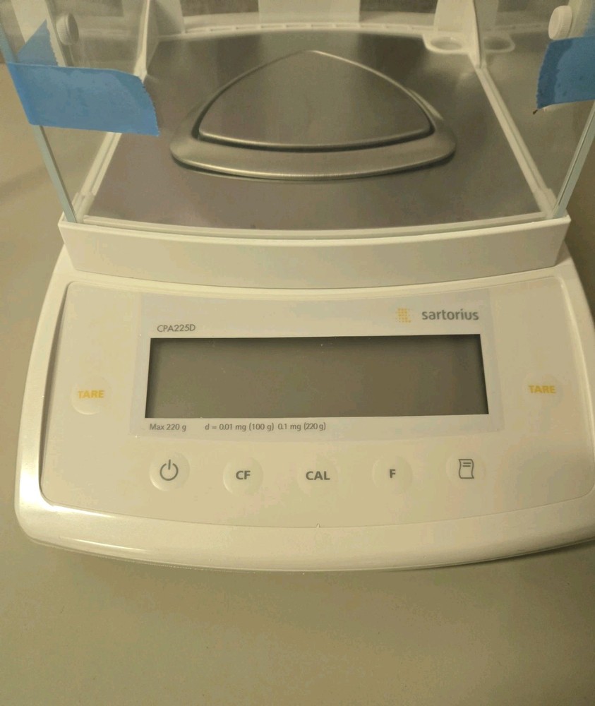 Sartorius CPA225D Semi-Micro Analytical Balance - Missing Electronics Box