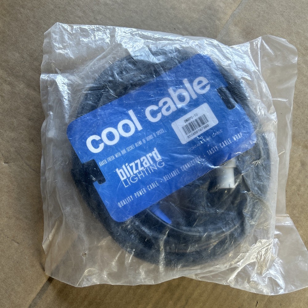 Blizzard DMXPC-10 / COMBO DMX COOL CABLE+POWERCON COMPATIBLE CABLE 10'
