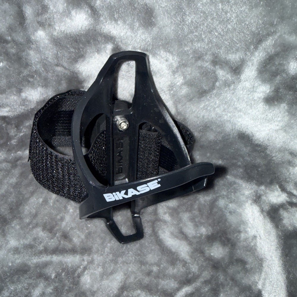 Bikase Side Loader Water Bottle Cage With Anywhere Strap Compact Frames E-bike