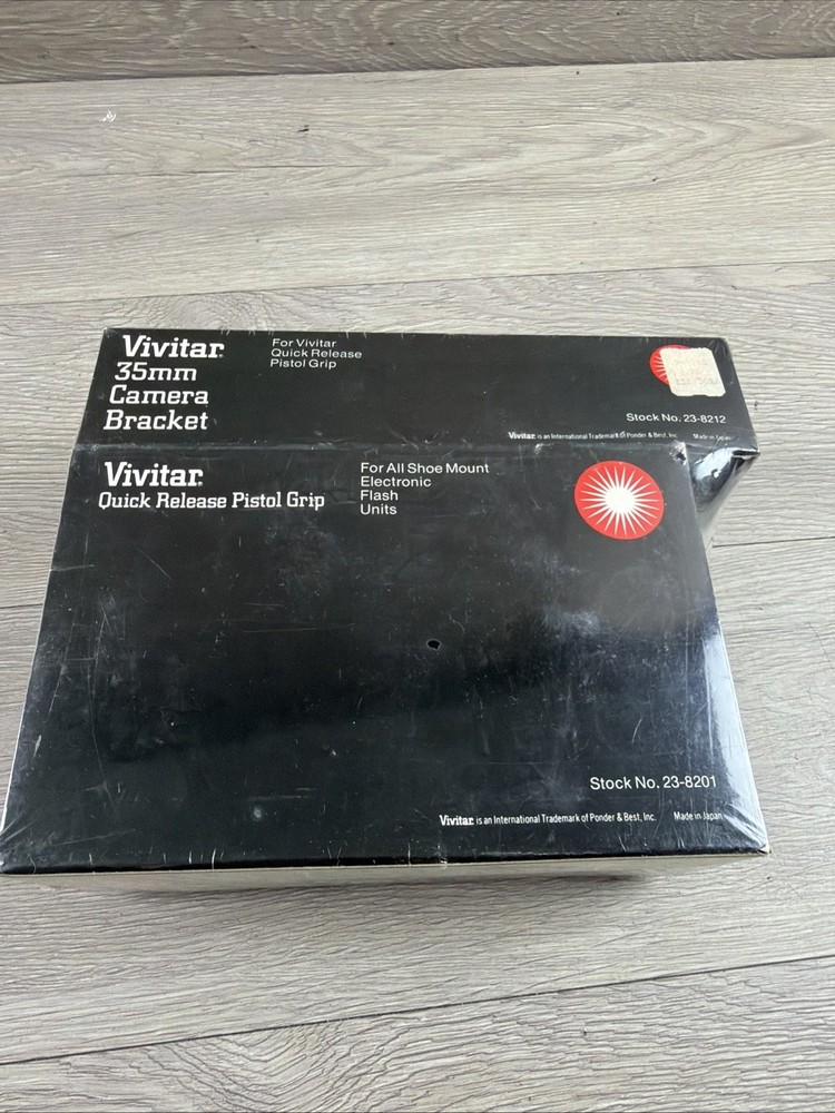 Vivitar Camera Pistol Grip Camera Bracket Cable Release 35mm New Sealed