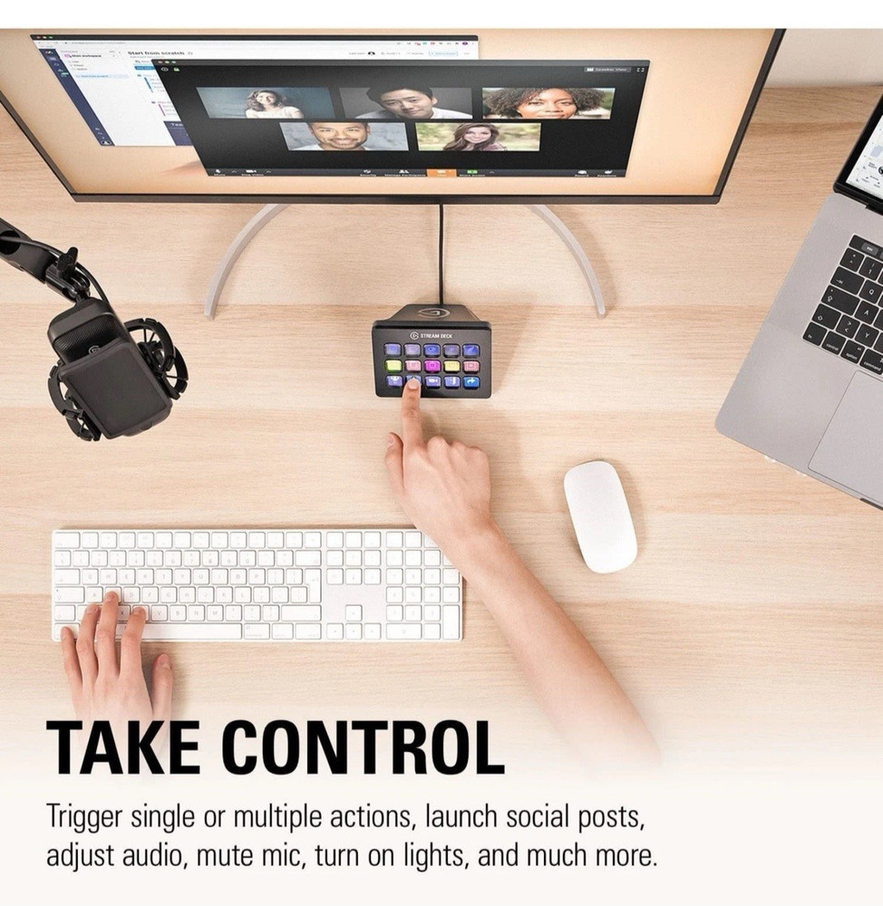 Elgato Stream Deck MK.2 ? Studio Controller, 15 macro keys