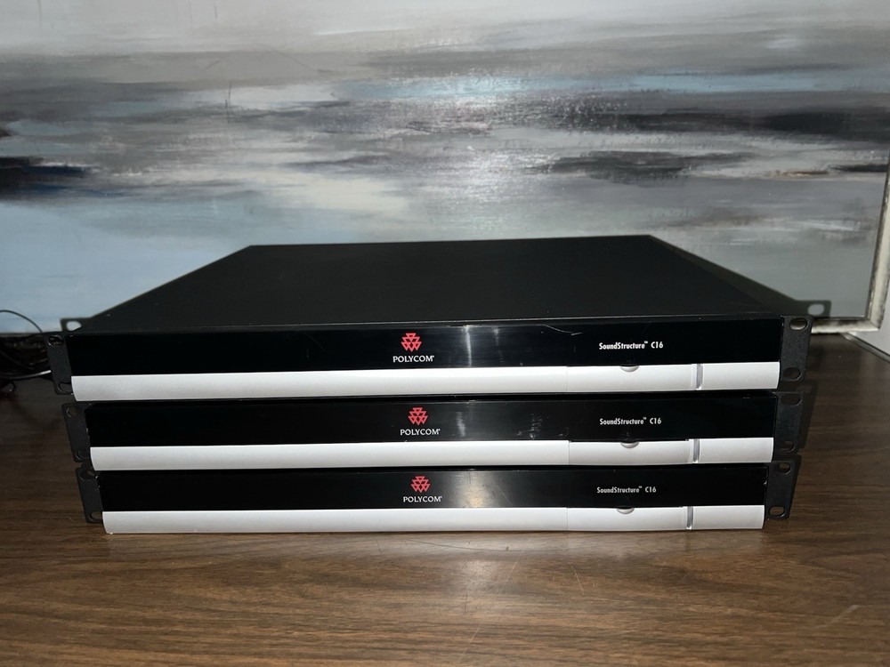 Polycom Sound Structure C16 Audio Processor Conference System ( PRICE FOR 1 UNIT