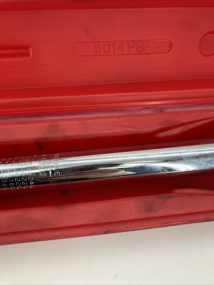 Proto J6014C Micrometer Adjustable Torque Wrench - Silver 6014pbf