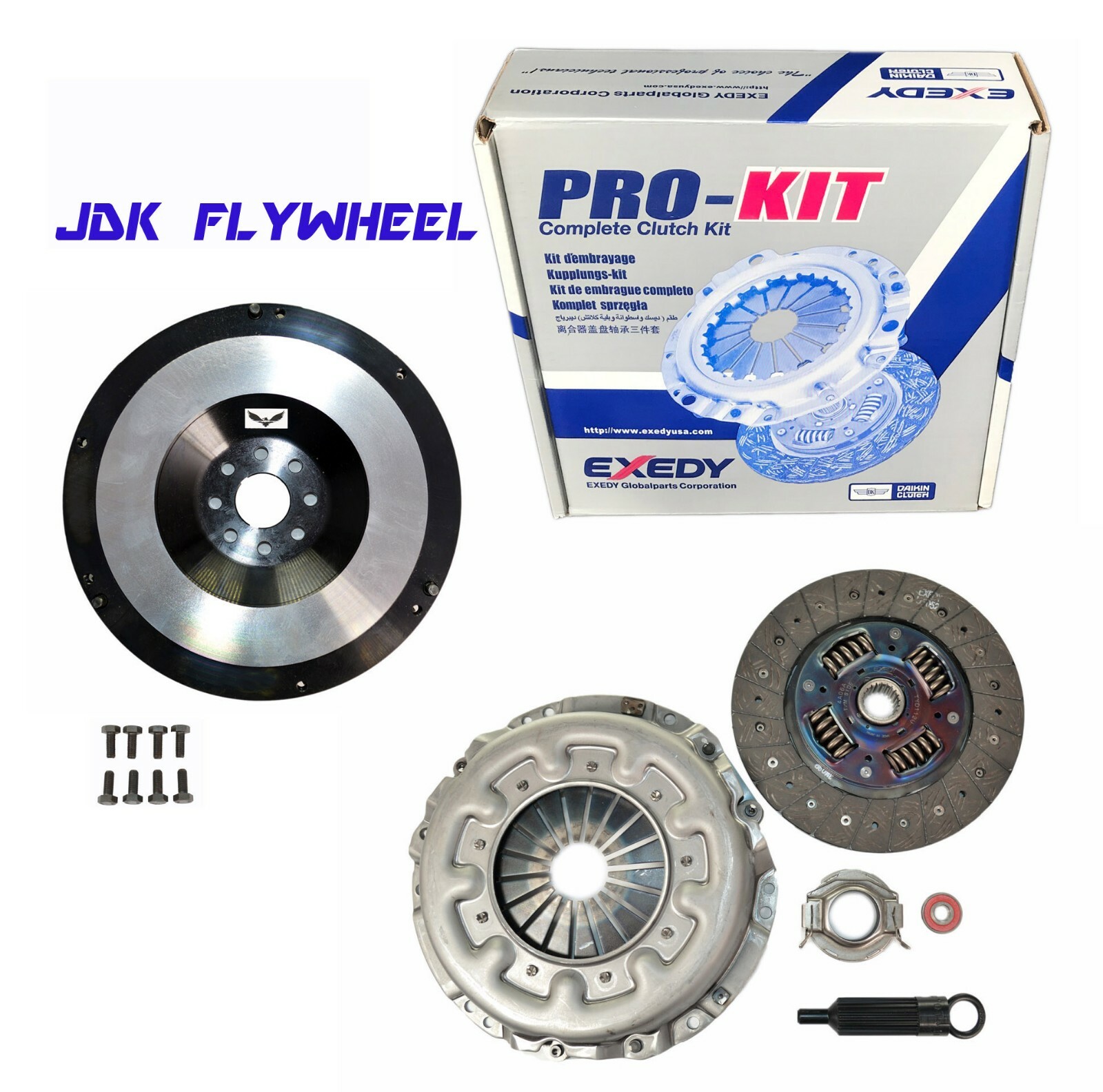 EXEDY OEM CLUTCH & JDK CHROMOLY HD FLYWHEEL KIT Fits 2002-2005 LEXUS IS300