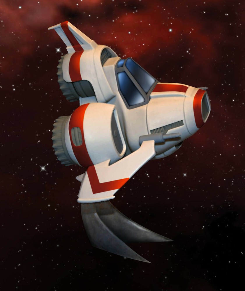 Battlestar Galactica Viper MKII Super Deformed Model Kit