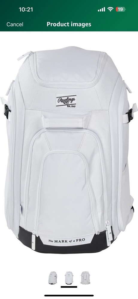 Rawlings | LEGION 2.0 Player's Backpack | Baseball/Softball | Multiple Styles
