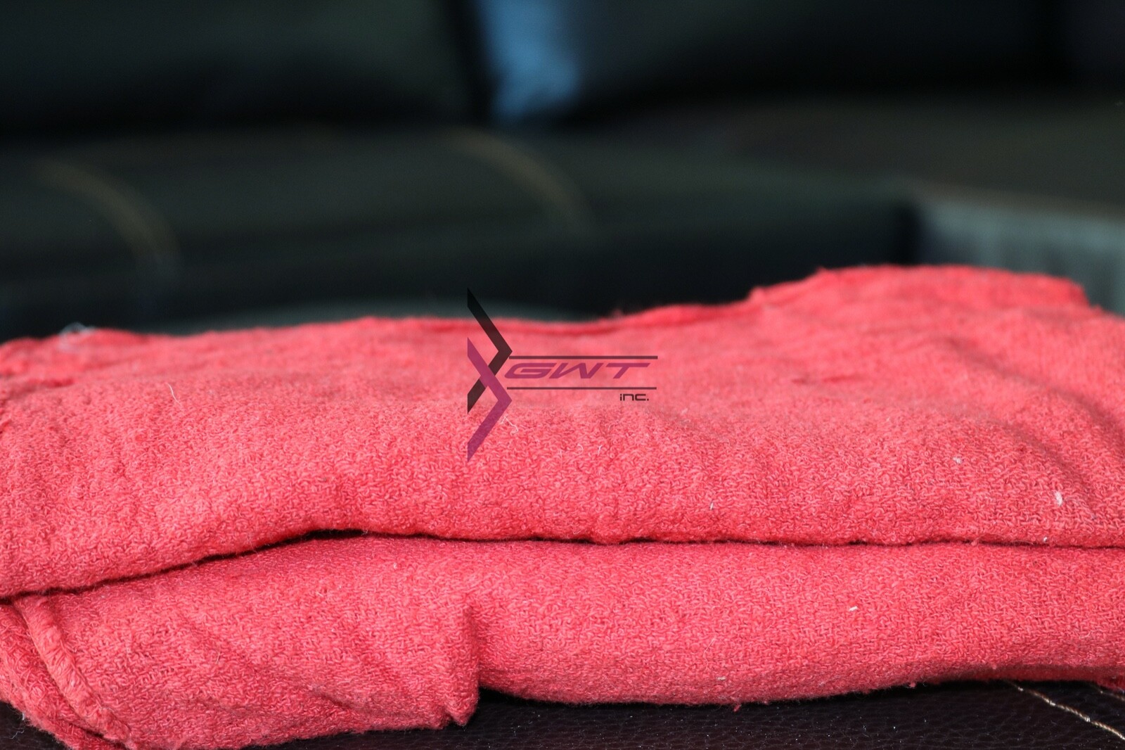 1000 Pieces Red Shop Towels Large 13x14 Cleaning Rags, Fast Free Shipping