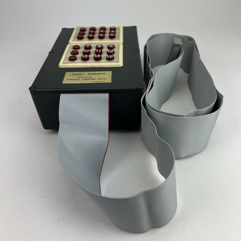 RARE!! Vintage Computing WANG LABORATORIES 190-0730 Control Console ASSY