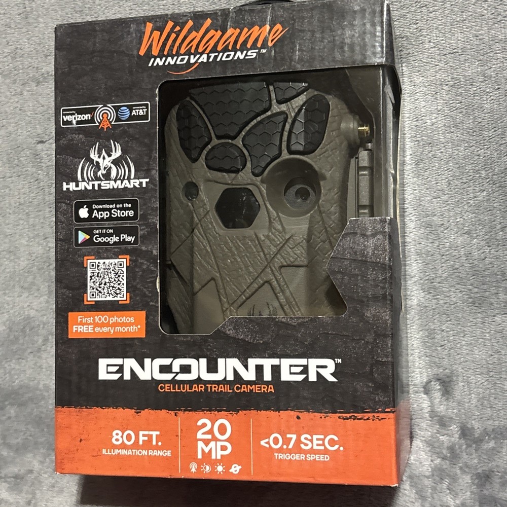 Wildgame Innovations Encounter Cellular Game Camera Automatically Sends