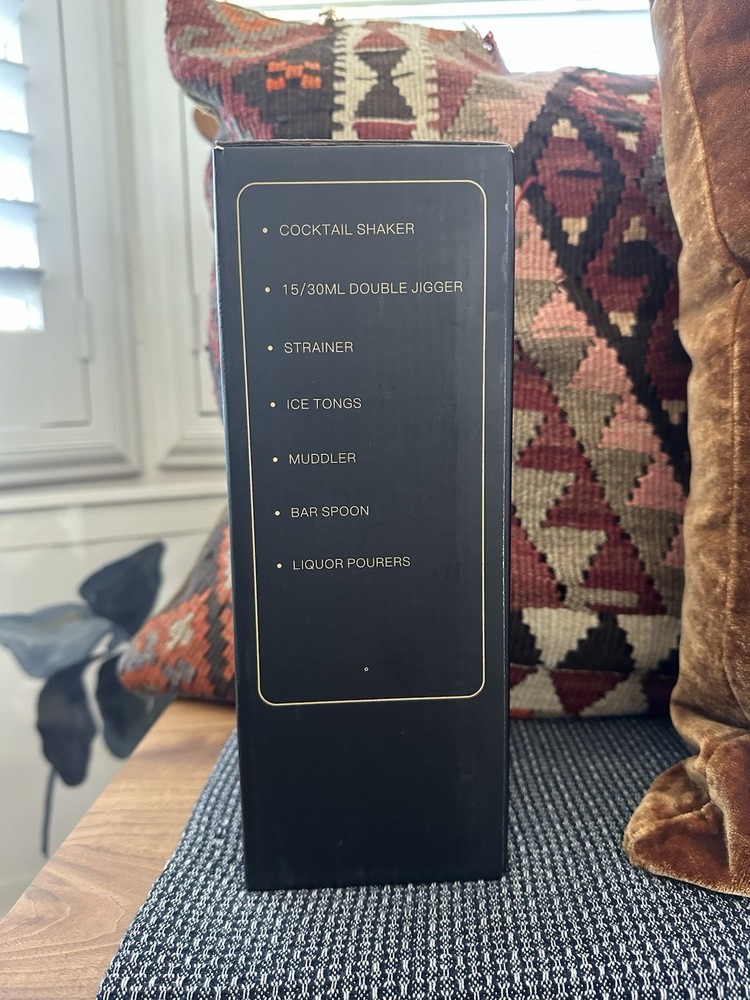 Esmula Stainless Steel Cocktail Shaker Set